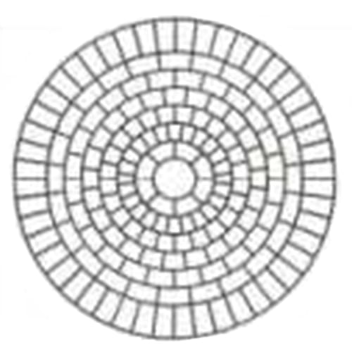 CAD Drawings Pattern Paving Products FrictionPave Patterns: Large Circle